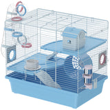Hamster Cage, 3-Tier Small Animal Cage with Excerise Wheel