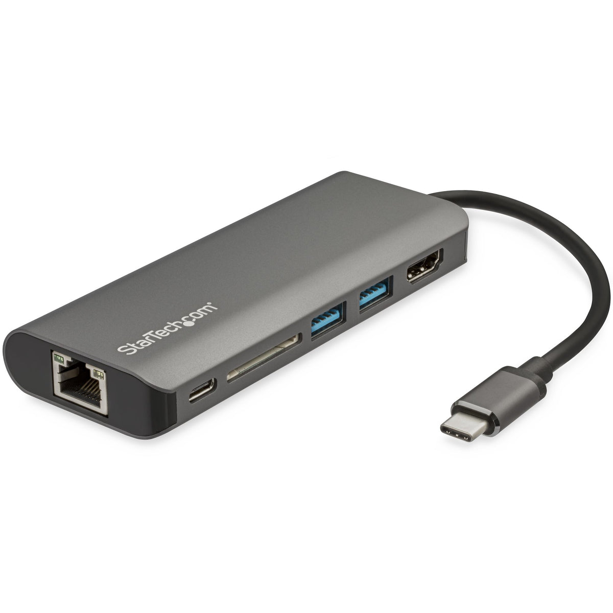 Adaptateur multiport USB C StarTech.com - Station d'accueil de voyage USB-C vers HDMI 4K, 3