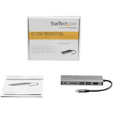 Adaptateur multiport USB C StarTech.com - Station d'accueil de voyage USB-C vers HDMI 4K, 3