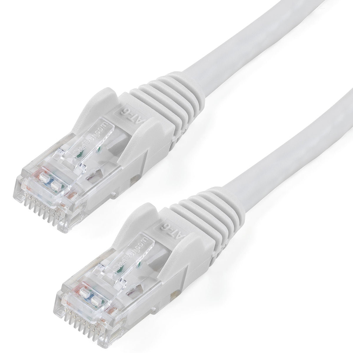 StarTech.com 50ft CAT6 Cable - White CAT6 Ethernet Cable - Gigabit Eth