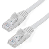 StarTech.com 50ft CAT6 Cable - White CAT6 Ethernet Cable - Gigabit Eth