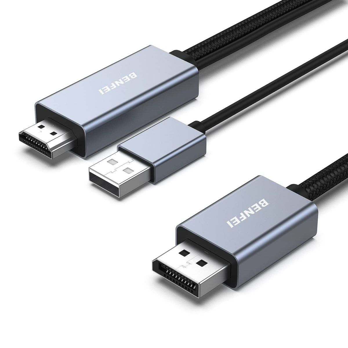 BENFEI HDMI to DisplayPort Cable, 6 Feet HDMI Source to DisplayPort Mo