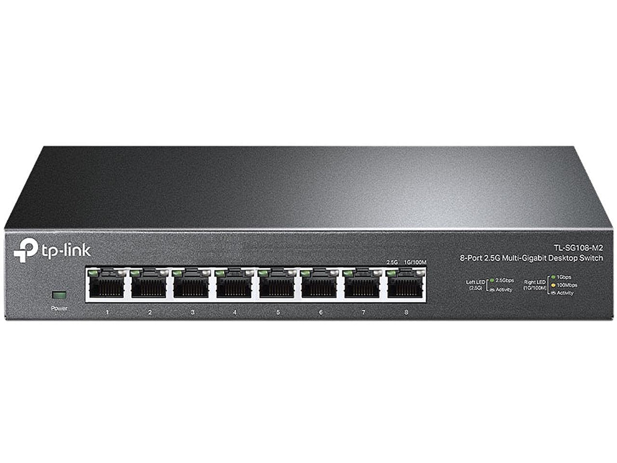 TP-Link TL-SG108-M2, Commutateur réseau non géré Multi-Gigabit 8 ports, É