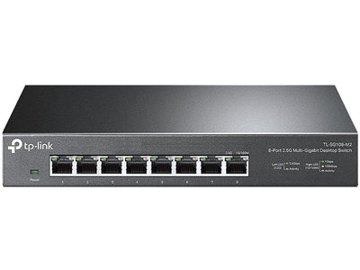 TP-Link TL-SG108-M2, 8 Port Multi-Gigabit Unmanaged Network Switch, E