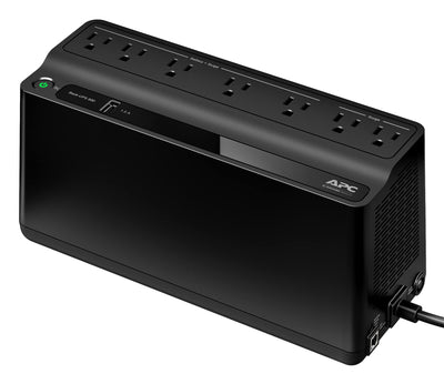 APC UPS Battery Backup & Surge Protector with USB Charger, 600VA APC B
