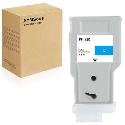 Compatible Ink Cartridge Replacement for Canon PFI-320 PFI320 PFI-320C