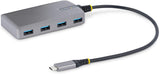 StarTech.com 4-Port USB-C Hub - 5Gbps - Bus Powered - USB C to 4X USB-