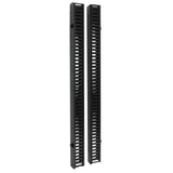 Tripp Lite Vertical Server Rack Enclosure Cable Manager, Finger Duct w