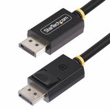 StarTech.com 6ft (1.8m) DisplayPort 2.1 Cable, VESA Certified DP40 Dis