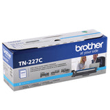 Brother TN-227C High-Yield Cyan Toner Cartridge