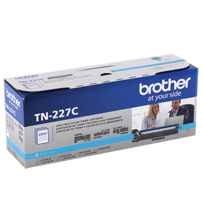 Brother TN-227C High-Yield Cyan Toner Cartridge