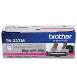 Cartouche de toner magenta Brother TN-227M, 2300 pages