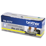 Cartouche de toner jaune Brother TN-227Y, 2300 pages
