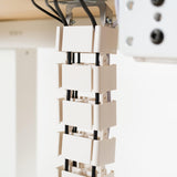 VIVO Vertebrae Cable Management Kit, Height Adjustable Desk Quad Entry