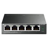 TP-Link Commutateur PoE 5 ports Gigabit, 4 ports PoE+ @65W, Easy Smart (TL-S