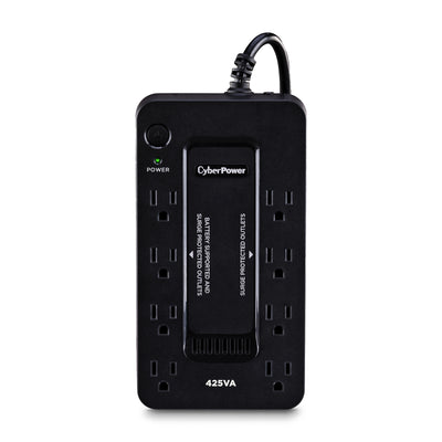 Standby UPS 425VA/260W Compact 120V 8 Outlets 5 FT Cord 3-YR WTY