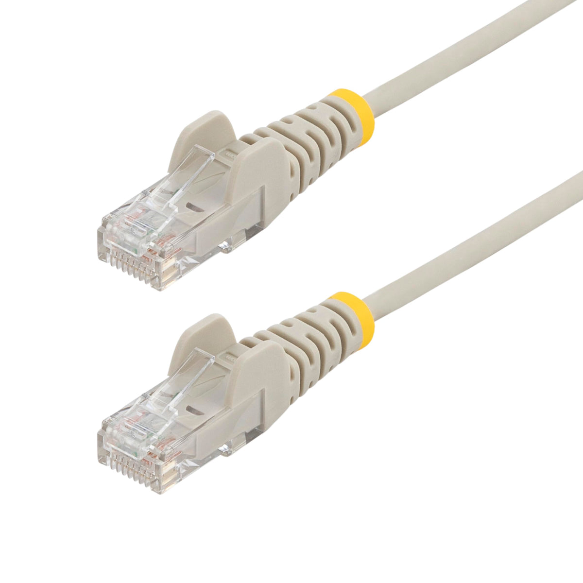 StarTech.com 20ft Gray Slim CAT6 Ethernet Cable, Snagless RJ45, LSZH,