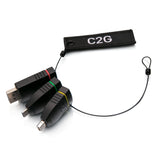C2G Universal 4K HDMI Adapter Ring with Color Coded DisplayPort, Mini