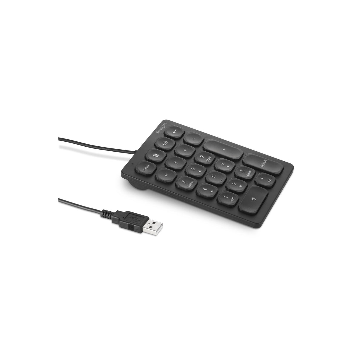 Clavier numérique filaire Kensington avec connexion USB prêt à l'emploi, 21 touc