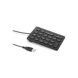 Clavier numérique filaire Kensington avec connexion USB prêt à l'emploi, 21 touc