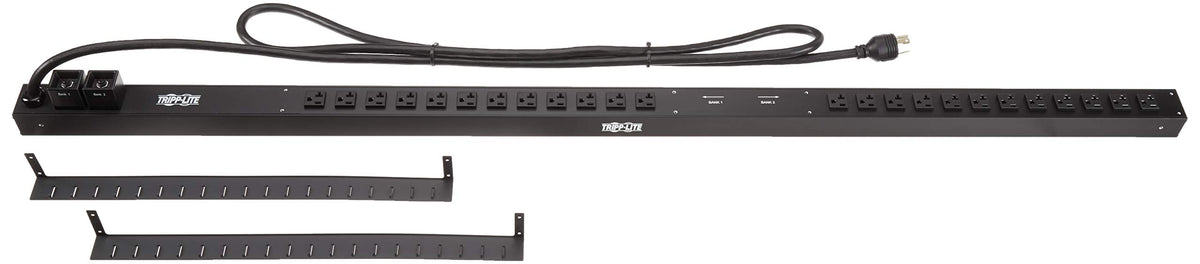 Tripp Lite PDU Basic 24 5-15/20R L5-30P 2.9kW 120V 10ft Cord 63.75in 0