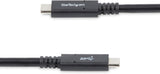 StarTech.com USB C to USB C Cable - 6 ft / 1.8m - 5A PD - Certified Wo
