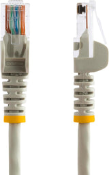 StarTech.com 45PATCH50GR Câble Patch Cat 5e UTP RJ45 sans accroc gris, 50