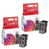 Canon Ensemble de 2 cartouches d'encre CL-52 Fine Photo couleur pour Pixma iP6310