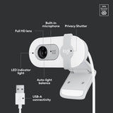 Logitech Brio 100 Full HD 1080p Webcam for Meetings, Streaming, Deskto