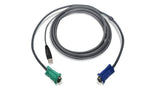 Câble KVM USB Iogear, 3 mètres (G2L5203U) KVM USB 3 mètres