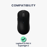 Pieds de souris de remplacement kwmobile compatibles avec Logitech G PRO X Super