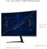 Écran de jeu ergonomique ViewSonic 34 POUCES 1 ms 165 Hz avec Freesync PREMIUM, résolution 3440 x 1440.