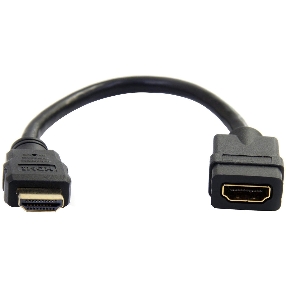 StarTech.com 6in High Speed HDMI Port Saver Cable M/F - Ultra HD 4k x