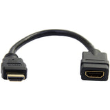 StarTech.com 6in High Speed HDMI Port Saver Cable M/F - Ultra HD 4k x