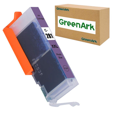 1 Pack Replacement for Canon CLI-281 CLI-281XXL PB Photo Blue Compatib