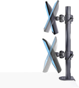 StarTech.com Desk Mount for 2X Vertically Stacked Monitors, Dual 49