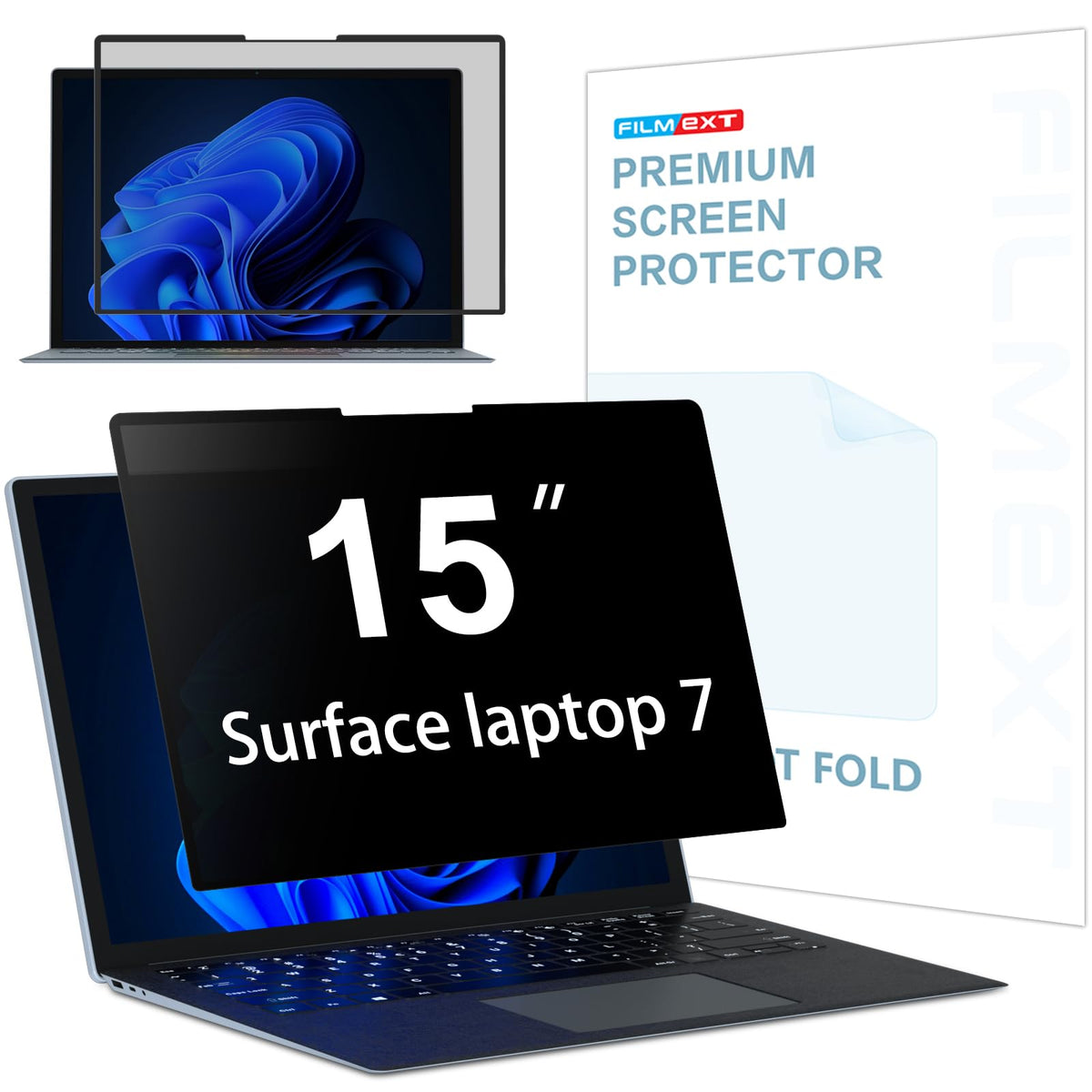 FILMEXT Filtre de confidentialité pour Microsoft Surface Laptop 15 pouces 7e modèle