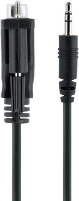 3FT DB9 to 3.5MM Serial Cable, RS232
