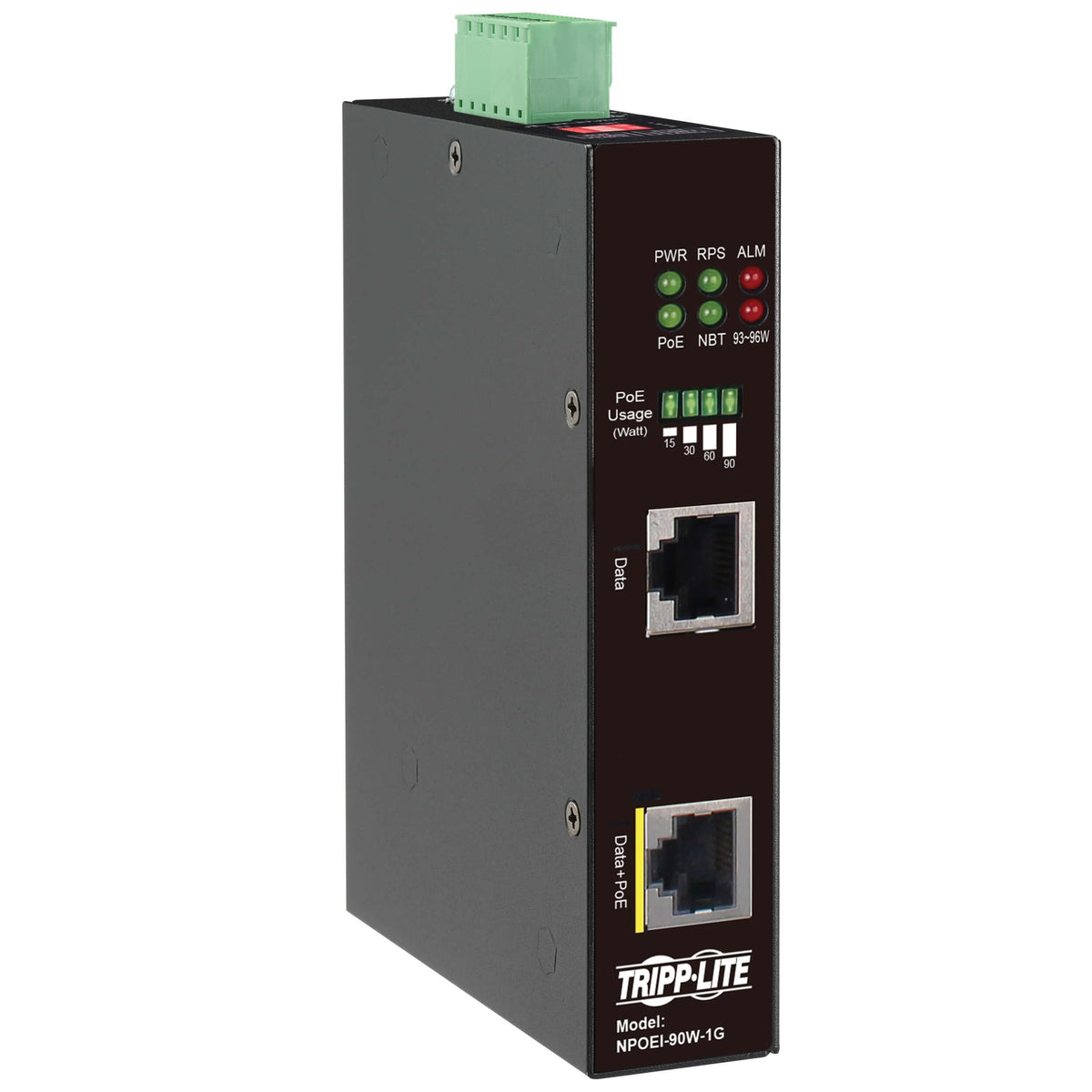 1PORT GIGABIT ETHERNET POE INJECTOR INDUSTRIAL 60W POE++ IP30