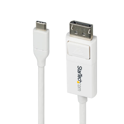 StarTech.com 6ft (2m) USB-C to DisplayPort 1.2 Cable, Bidirectional, 4