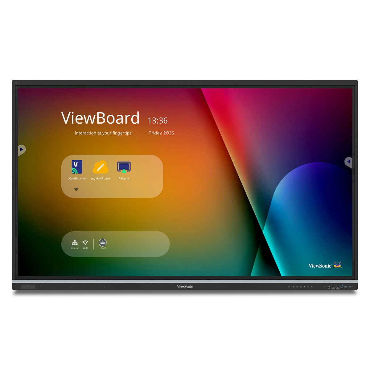 ViewSonic Tableau interactif 4K 75 po - Écran plat interactif
