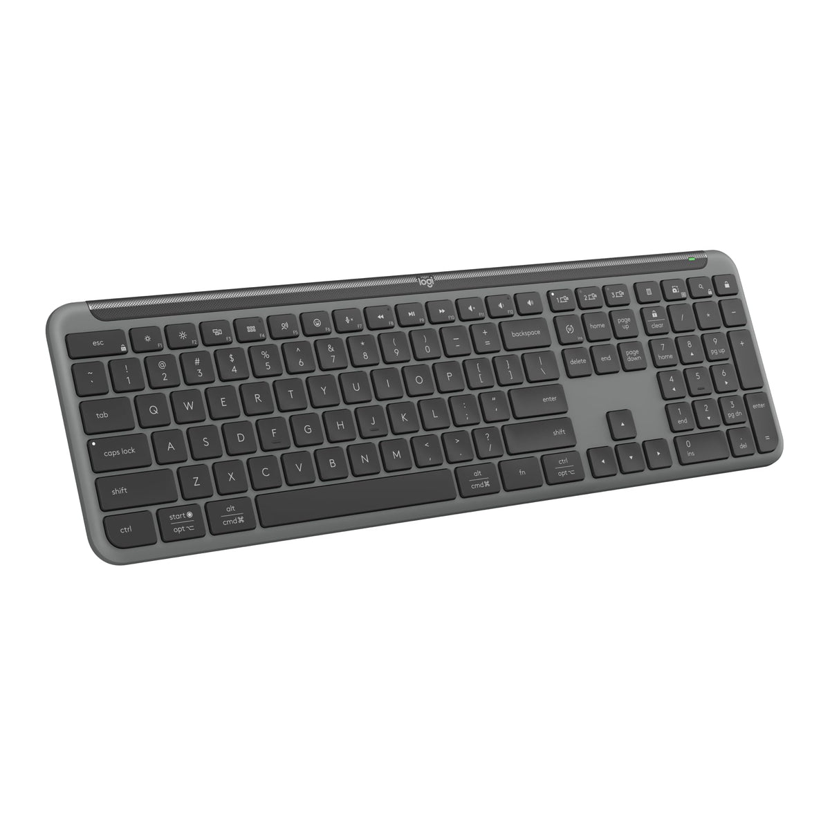 Clavier sans fil Logitech Signature Slim K950, Design élégant, Passez d'un appareil à l'autre