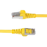 StarTech.com 25ft Yellow CAT6a Ethernet Cable, Snagless RJ45, 10GbE, 1