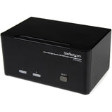 StarTech.com 2 Port Triple Monitor DVI/USB KVM Switch with Audio and U