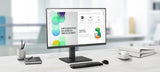 LG 27BA75QB-B 27” QHD IPS Office Docking Hub Monitor – Built-in Power