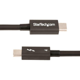 StarTech.com 1.6ft (50cm) Thunderbolt 4 Cable - 40Gbps - 100W PD - 4K/