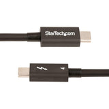 StarTech.com 1.6ft (50cm) Thunderbolt 4 Cable - 40Gbps - 100W PD - 4K/