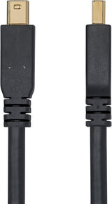 StarTech 10FT (3M) Mini Displayport to Displayport 1.4 Cable - 8K 60HZ/4K 120HZ HBR3 HDR, UHD MDP to DP 1.4 Cord, Ultra HD Monitor/Video Cable