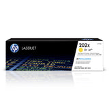 HP 202X (CF502X) Cartouche de toner jaune haute capacité originale Jaune 1 P