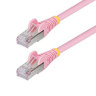 StarTech.com 5ft Pink CAT6a Ethernet Cable, Snagless RJ45, 10GbE, 100W
